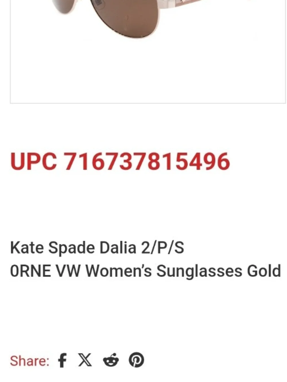 New Kate Spade New York 100% UV Protection Delia II RoseGold Aviator Sunglasses